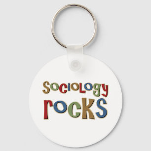 Sociology Rocks Key Ring