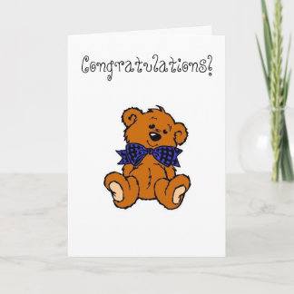 Sociopath Baby Shower Card