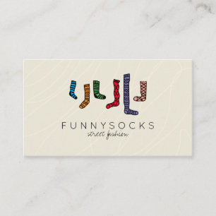 Sock Business Card