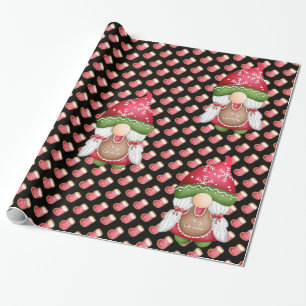 Sock Gnome Customise Colour Wrapping Paper
