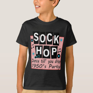 Sock Hop  1950s Dance Party Retro 50s Party T-Shirt