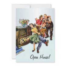 Sock Hop Open House Party Custom Retro