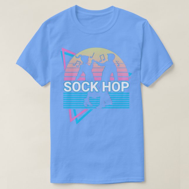 Sock Hop Retro T-Shirt (Design Front)