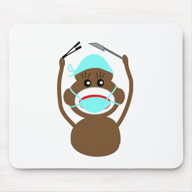 Sock Money General Surgery---Adorable Mouse Mat (Front)