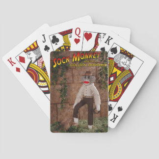 Sock Monkey and the Golden Banana Playing Cards