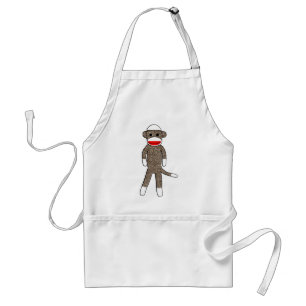 Sock Monkey Apron