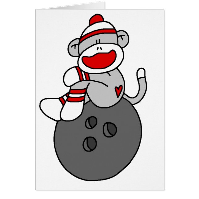 Sock Monkey Bowling (Front)