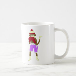 Sock Monkey Boxer Coffee Mug