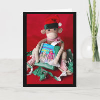 Sock Monkey Christmas
