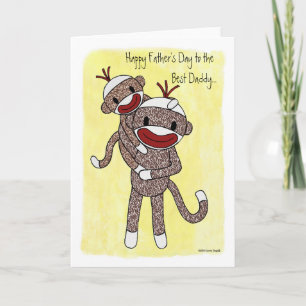 Sock Monkey Daddy 01 Card