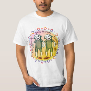 Sock Monkey Friends T-Shirt