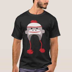 Sock Monkey Hat Nostalgia Sock Monkey T-Shirt