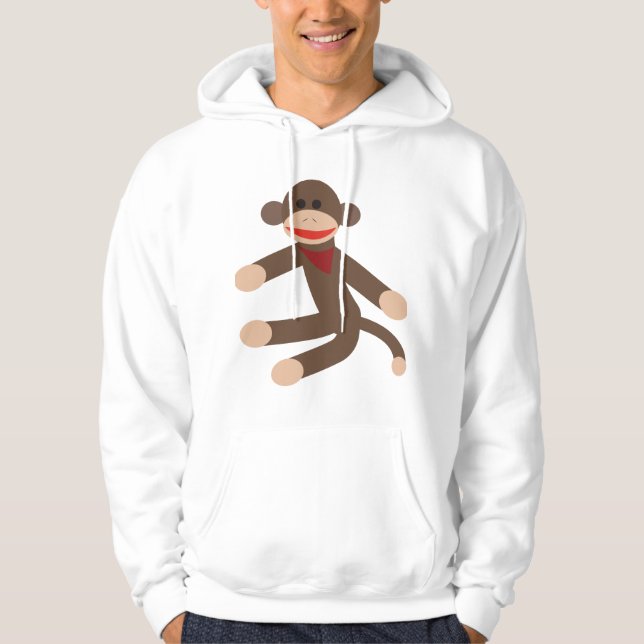 Sock Monkey Hoodie (Front)