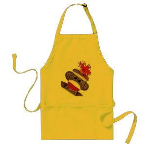Sock Monkey merchandise products gifts Standard Apron