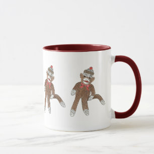 Sock Monkey Mug