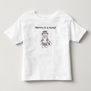 Sock Monkey Mummy Nurse T-shirts and Gifts