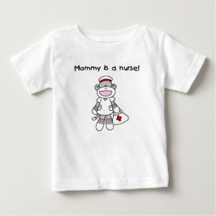 Sock Monkey Mummy Nurse T-shirts and Gifts