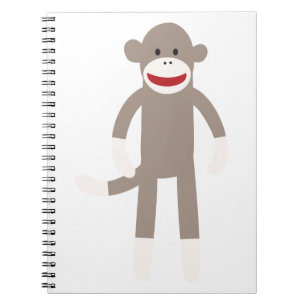 Sock Monkey Notebook