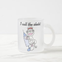 Sock Monkey Nurse I Call the Shots Gifts