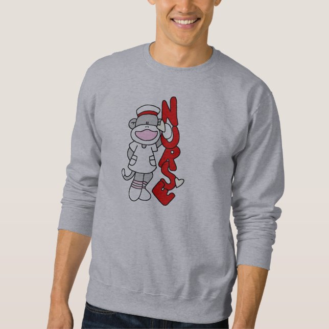 Sock Monkey Nurse T-shirts and Gifts (Front)