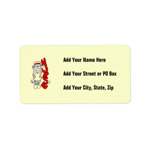 Sock Monkey Nurse T-shirts and Gifts Label