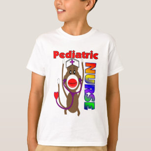 Sock Monkey Paediatrics Nurse Gifts T-Shirt