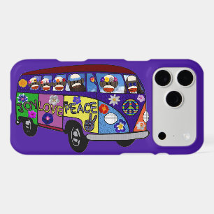Sock Monkey Peace Bus