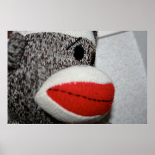 Sock Monkey Print