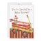 Sock Monkey, Red Wagon, Boy Baby Shower Invitation