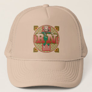 Sock Monkey RN Nurse  hat