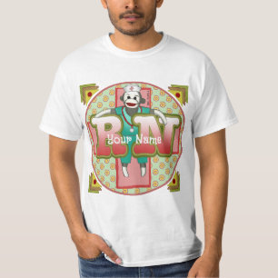 Sock Monkey RN Nurse T-Shirt