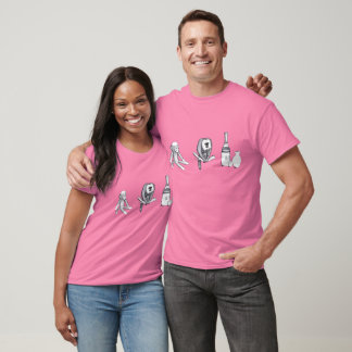 Sock Monkey - Saki Monkey - Sake T-Shirt