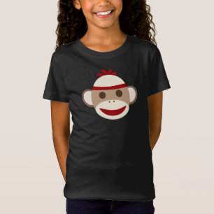 Sock Monkey Shirt for Girls