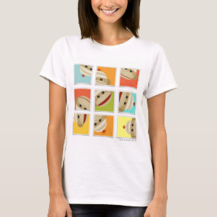 Sock Monkey Socks Blocks Shirt Kelly Schwark