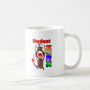 Sock Monkey Student Nurse Coffee Mug