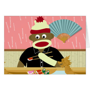Sock Monkey Sushi