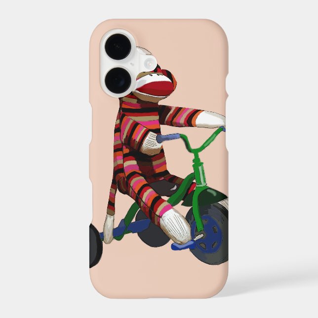 Sock Monkey Tricycle (Back)