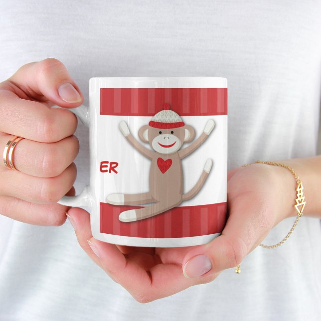 Sock Monkeys Personalised Coffee Mug (Creator Uploaded)