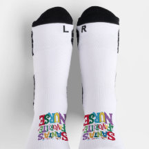 Sock - Nurse - Santa