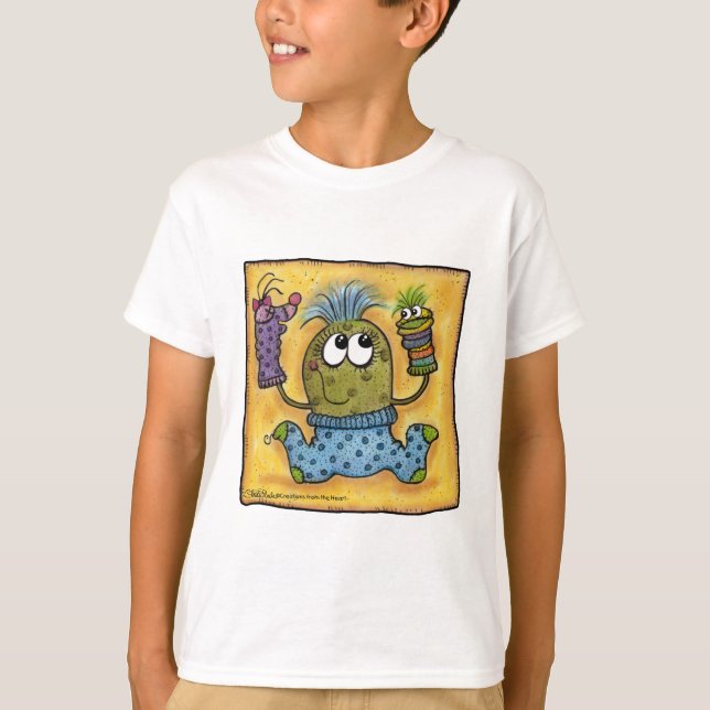 Sock Puppet Fun T-Shirt (Front)