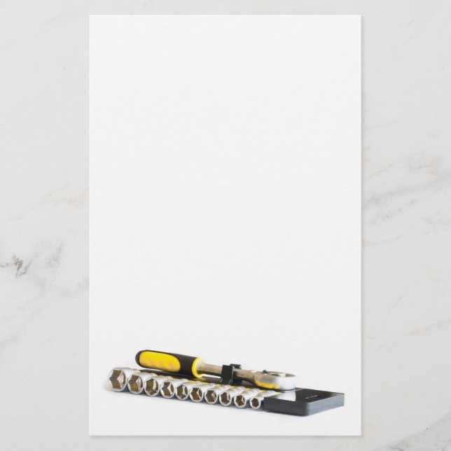Socket wrenches stationery (Front)