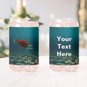 Sockeye Salmon Can Glass