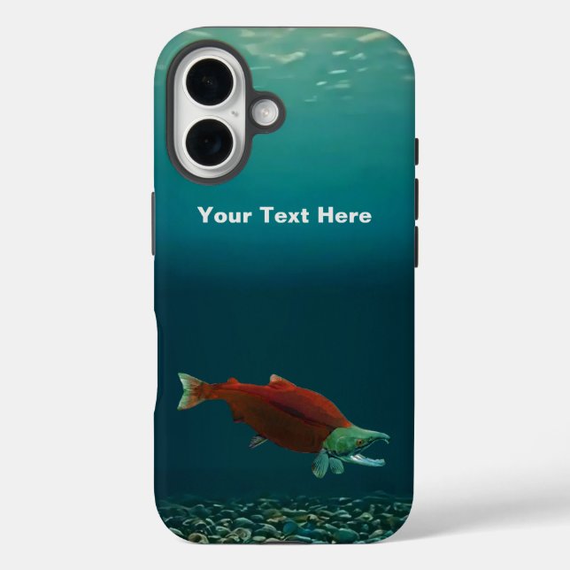 Sockeye Salmon Case-Mate iPhone Case (Back)