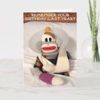 SockMonkey Birthday Adventure