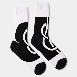 Socks - black & white