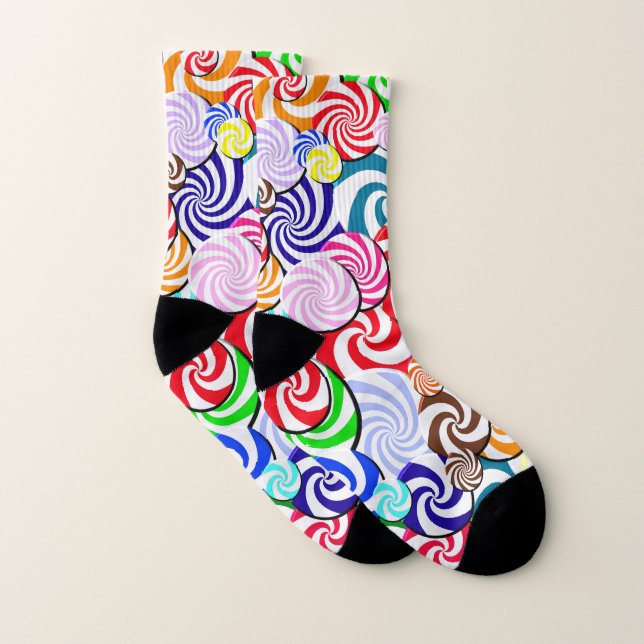 Socks - Candy Collage (Pair)