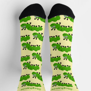 Socks Caterpillar Design