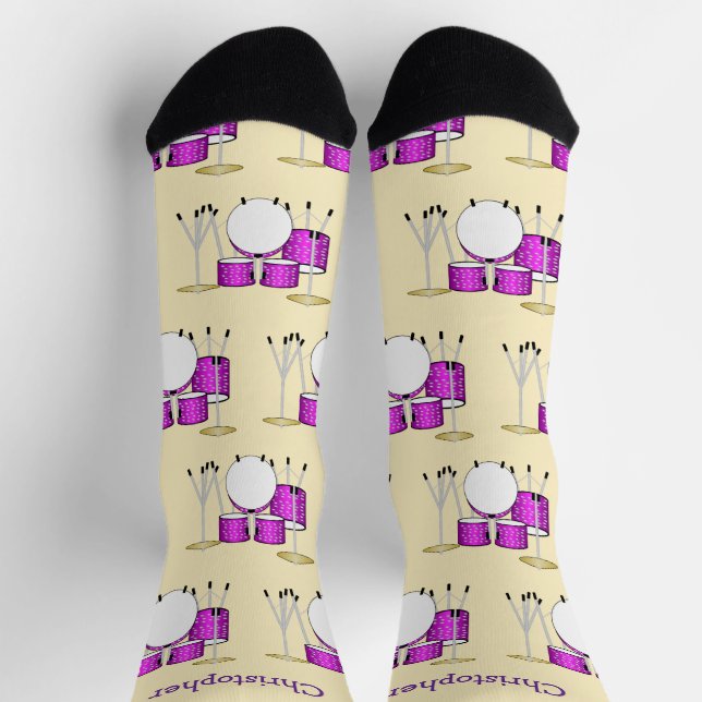 Socks Drum Kit Design (Top)