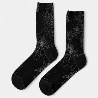 Socks Halloween Web Spider