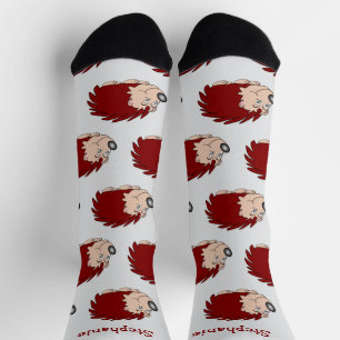 Socks Hedgehog Design